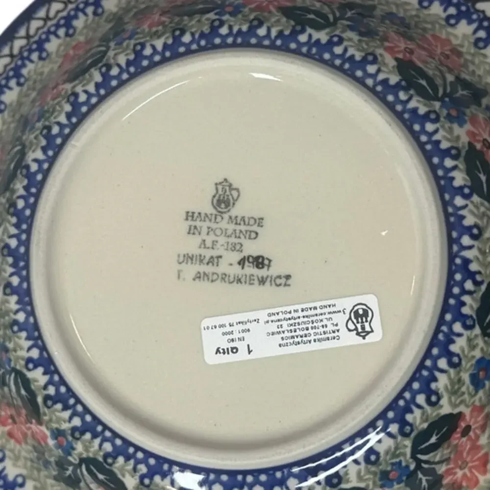 Ceramika Artystyczna Polish Pottery 9.5